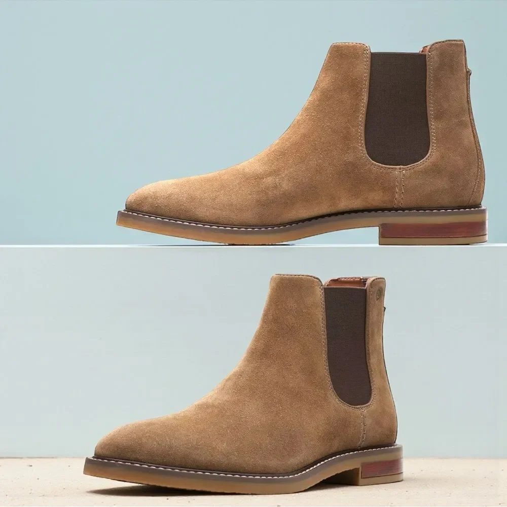 Clarks Men’s Suede UpBoot l Slip On l Size 10.5M l EUC l no box